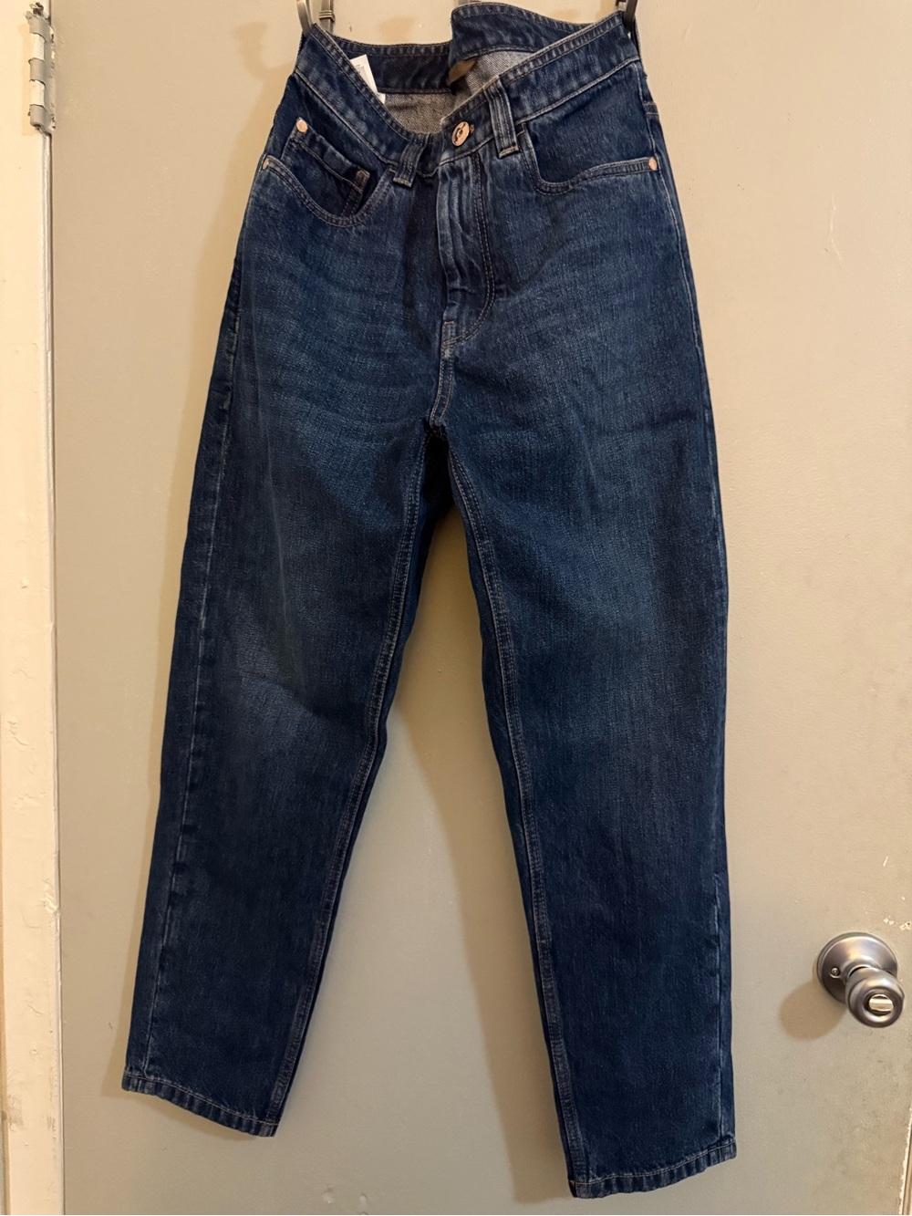 Brunello Cucinelli Dark Blue Relaxed Jeans